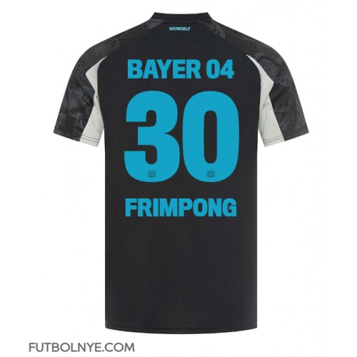 Camiseta Bayer Leverkusen Jeremie Frimpong #30 Tercera Equipación 2024-25 manga corta